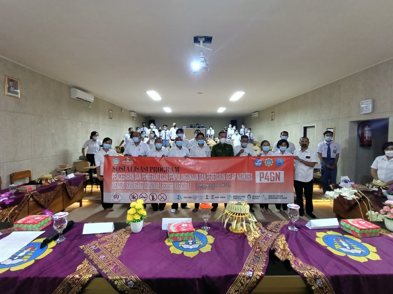 Sosialisasi P4GN  menuju Smansaku BERSINAR